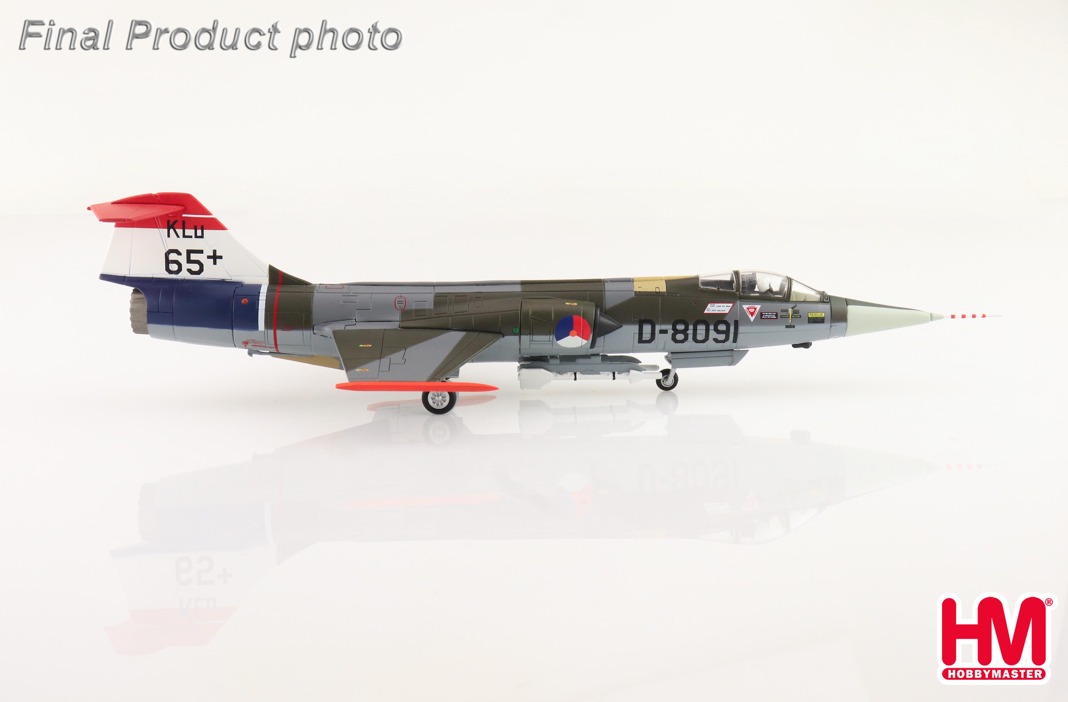 Lockheed F-104G Starfighter D-8091, Royal Netherlands Air Force